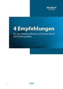 4 Empfehlungen für den direkten Einsatz von Power BI auf SAP Datenquellen