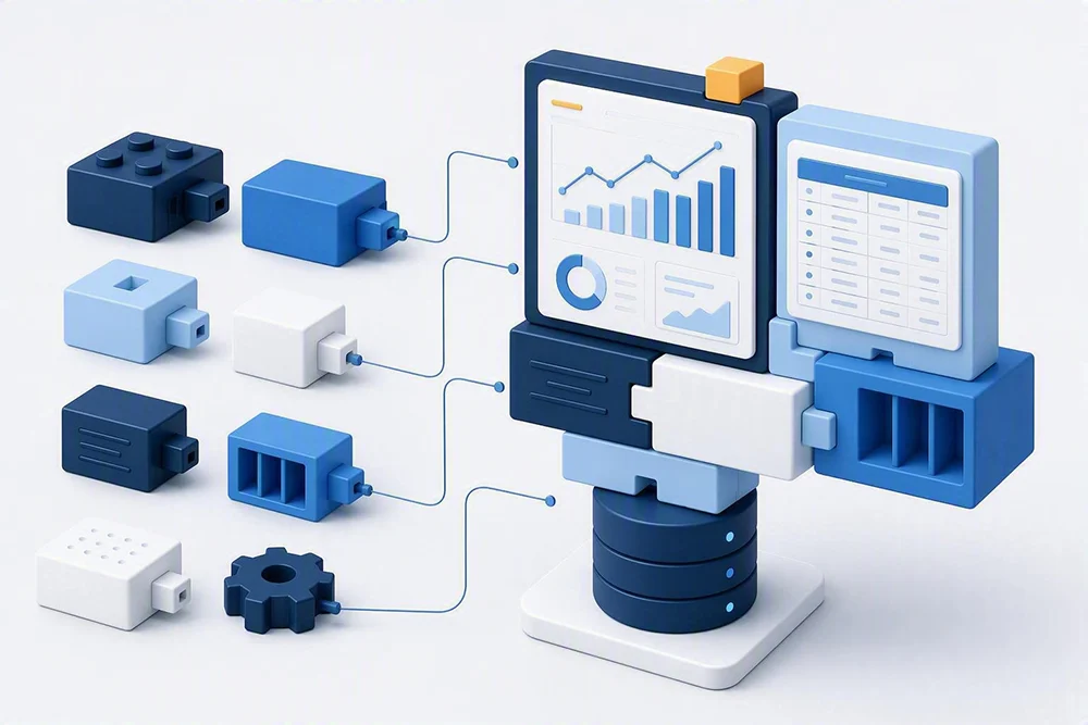 Datenprodukte schematische Darstellung